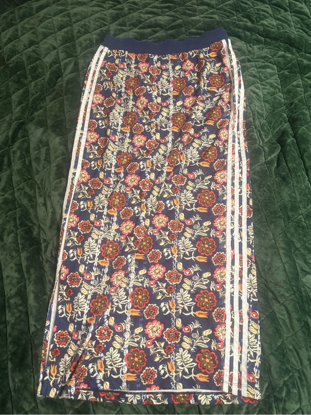 Adidas Floral Maxi Skirt